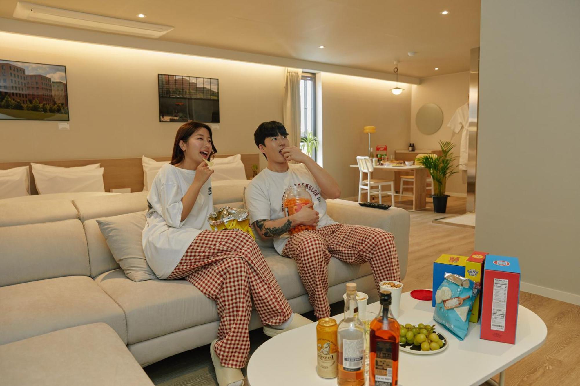 Aank Hotel Incheon Songdo Eksteriør billede