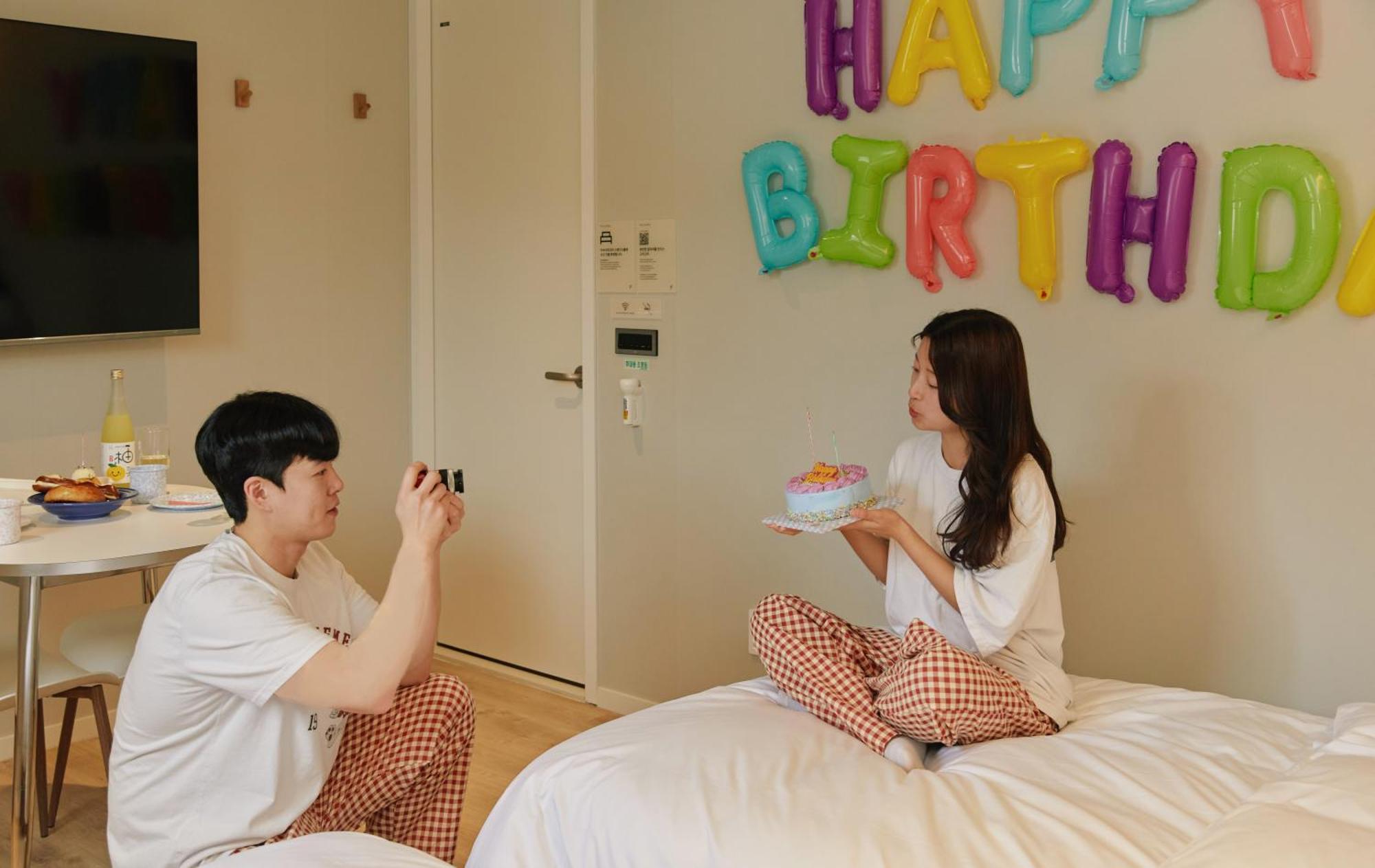 Aank Hotel Incheon Songdo Eksteriør billede
